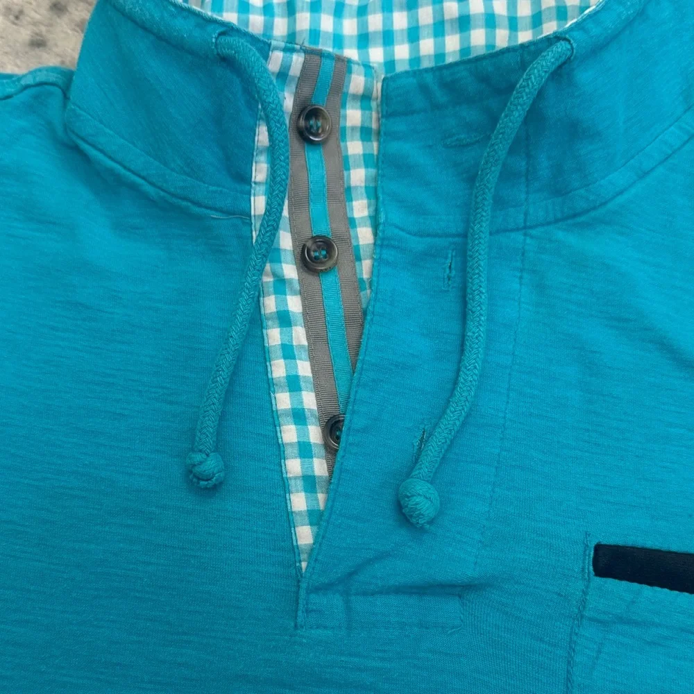 CM Turquoise Polo Shirt for Men - Picture 5 of 11